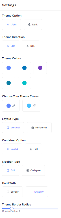 customizer